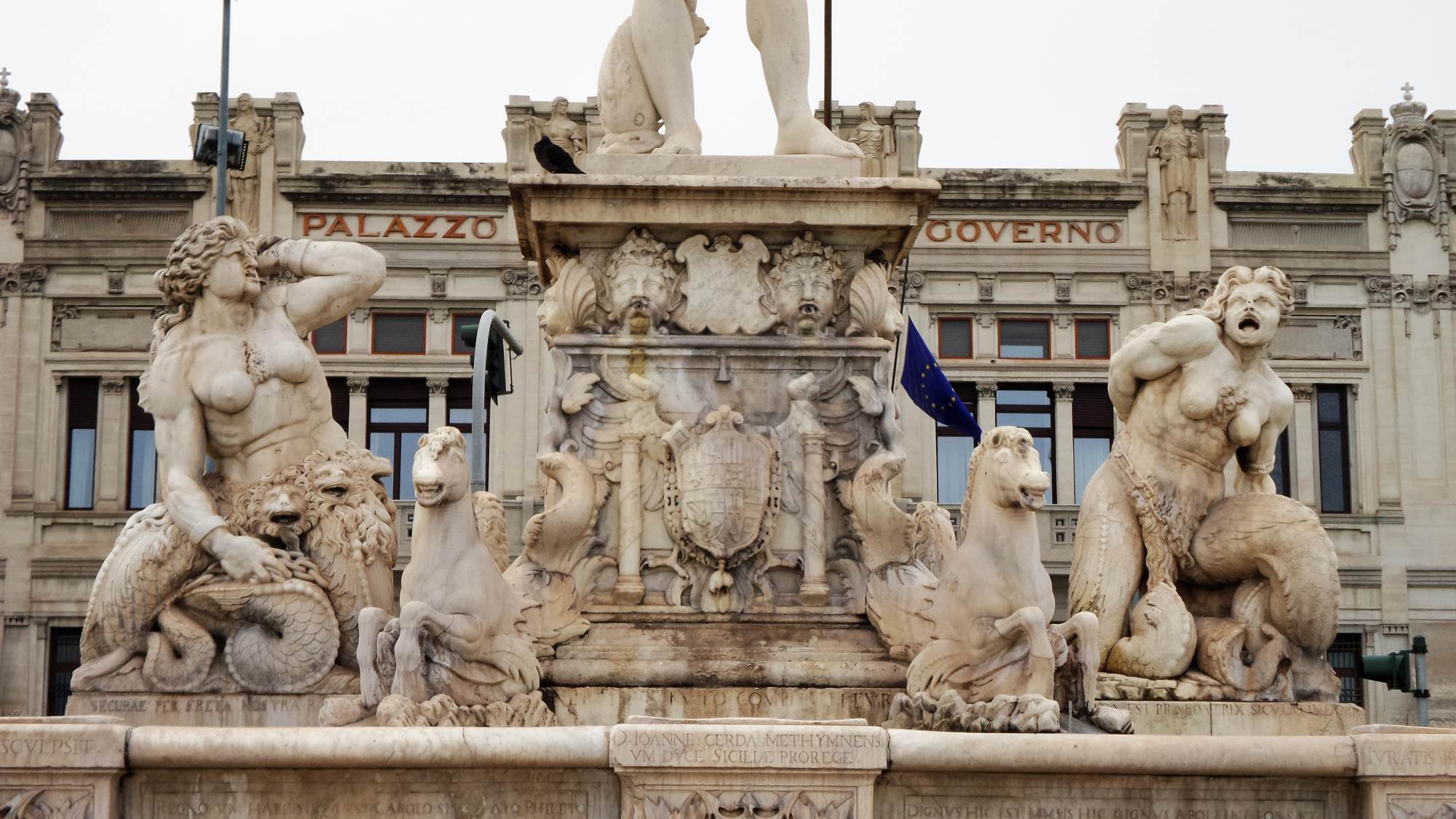 Fontana del Nettuno (detail) by