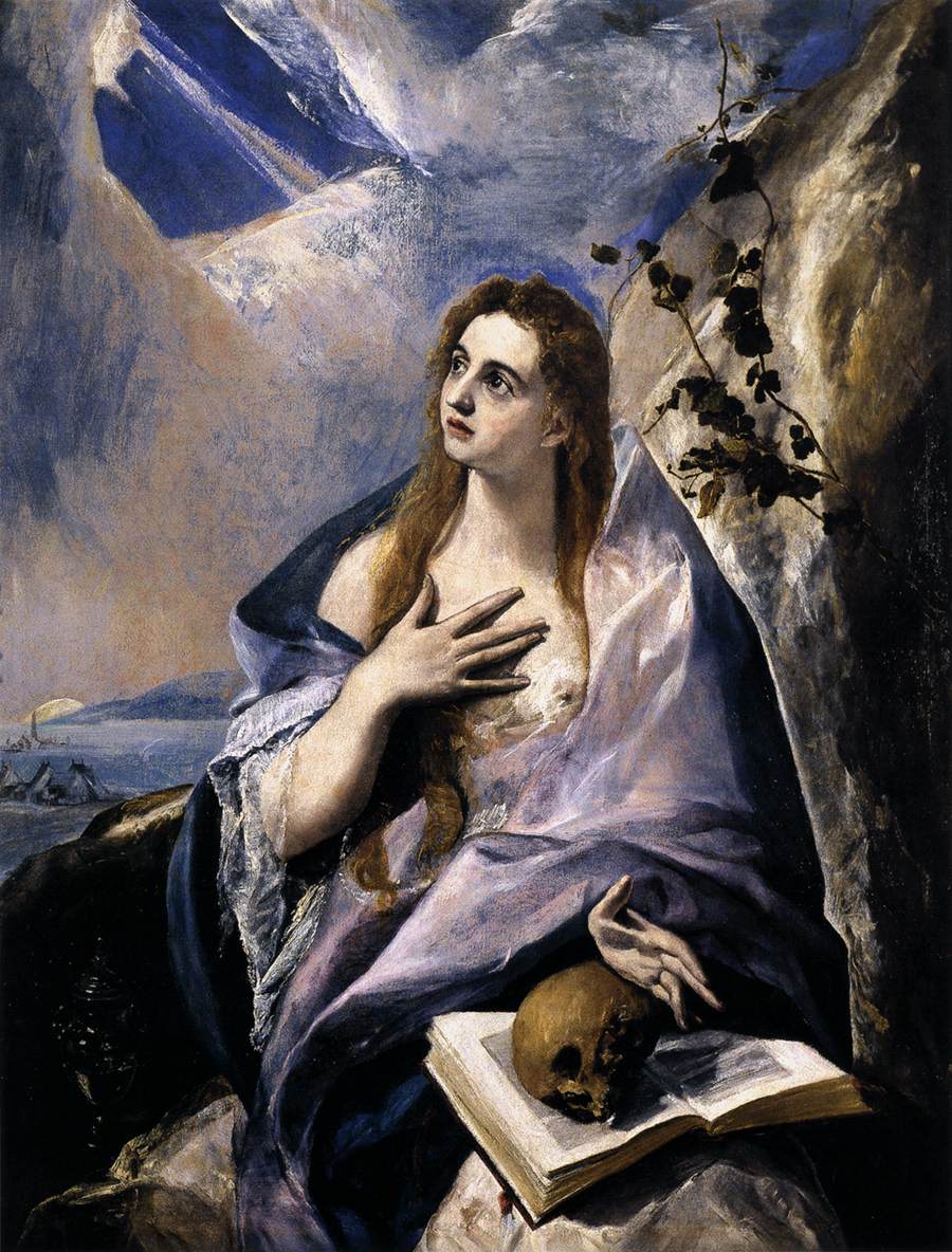 Mary Magdalen in Penitence by GRECO, El