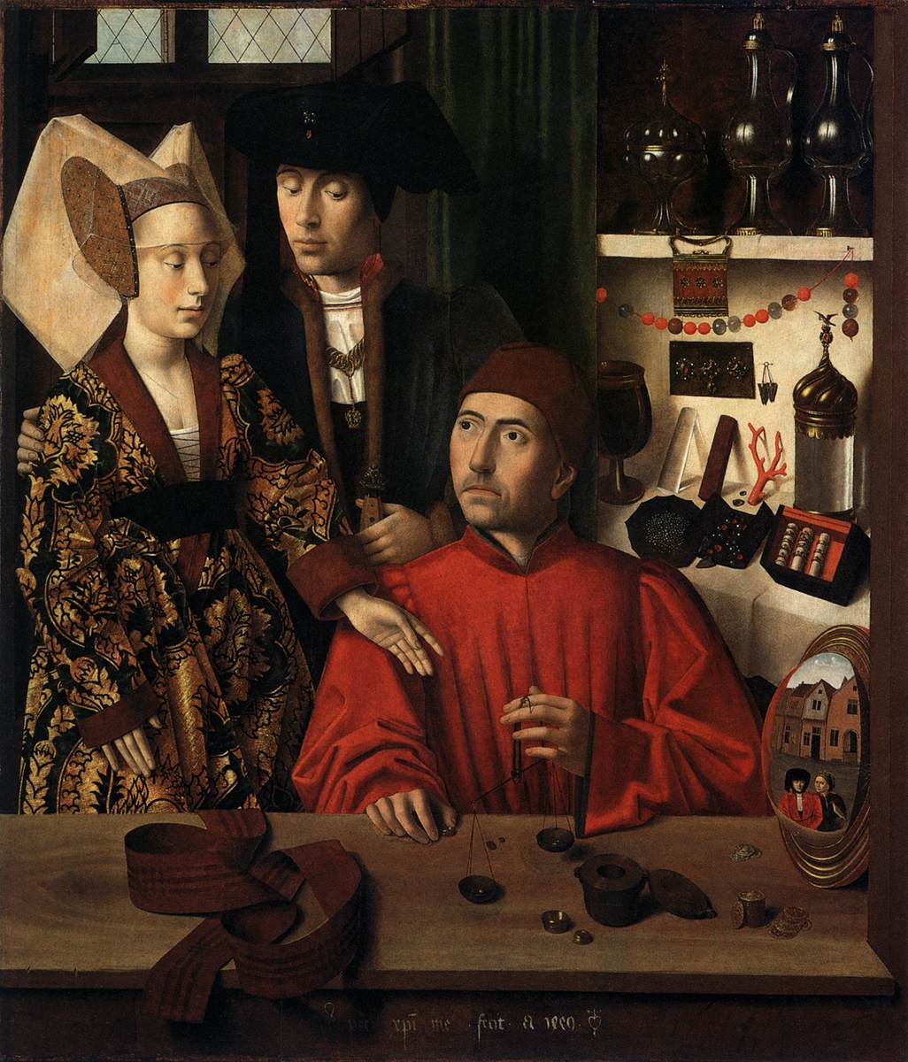 St Eligius in His Workshop by