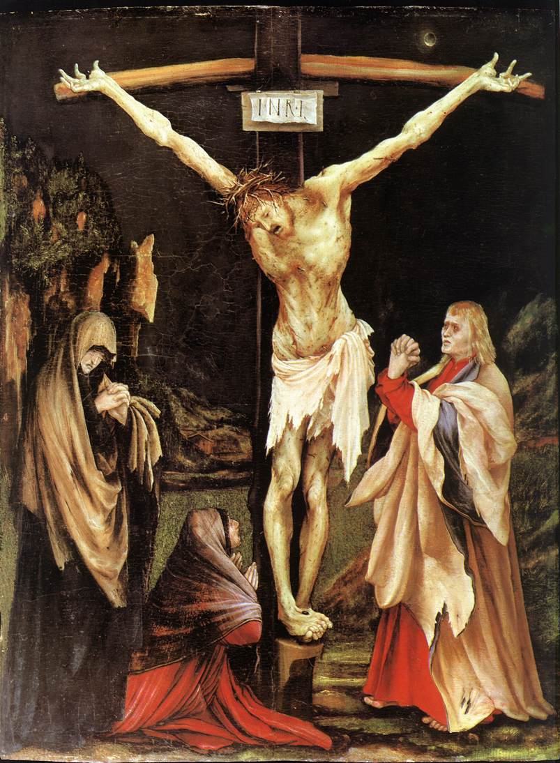 The Crucifixion by GRÜNEWALD, Matthias