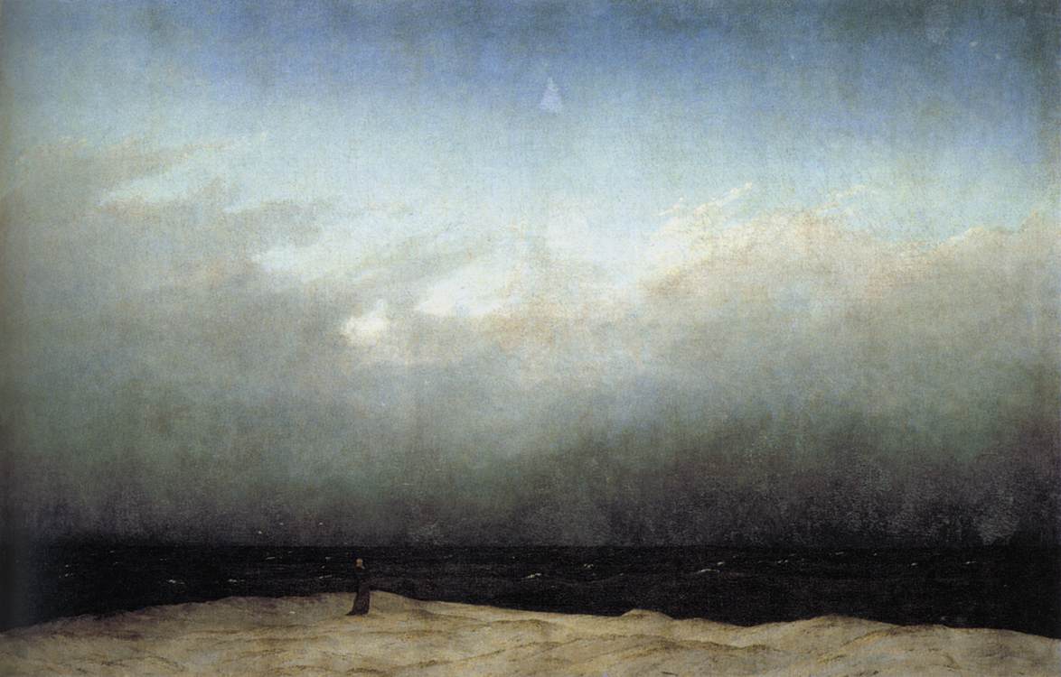 Monk by the Sea by FRIEDRICH, Caspar David