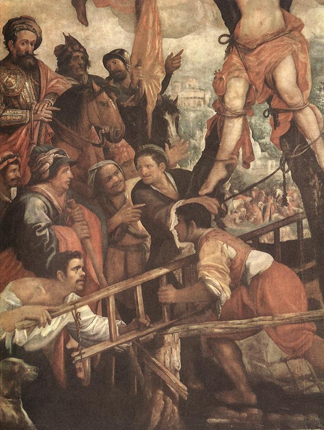 The Martyrdom of St Andrew (detail) by