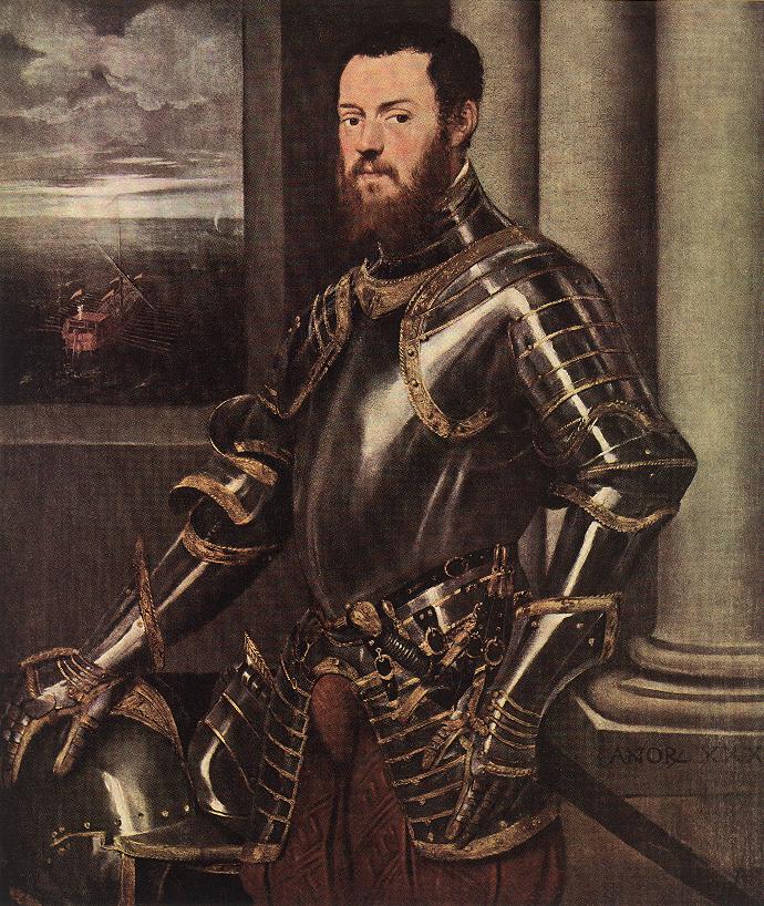 Man in Armour by TINTORETTO