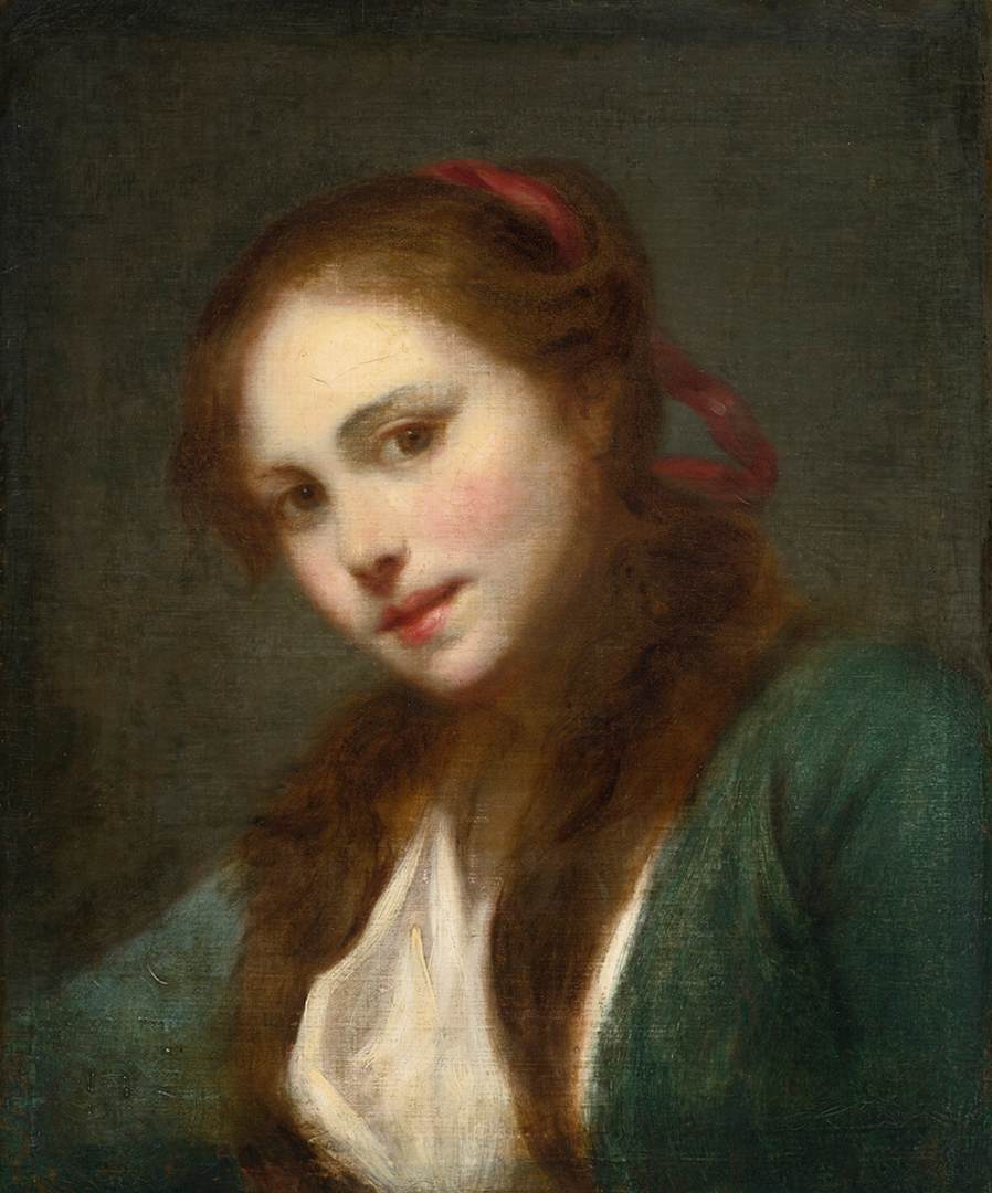 La Polonaise (A Polish Beauty) by GREUZE, Jean-Baptiste