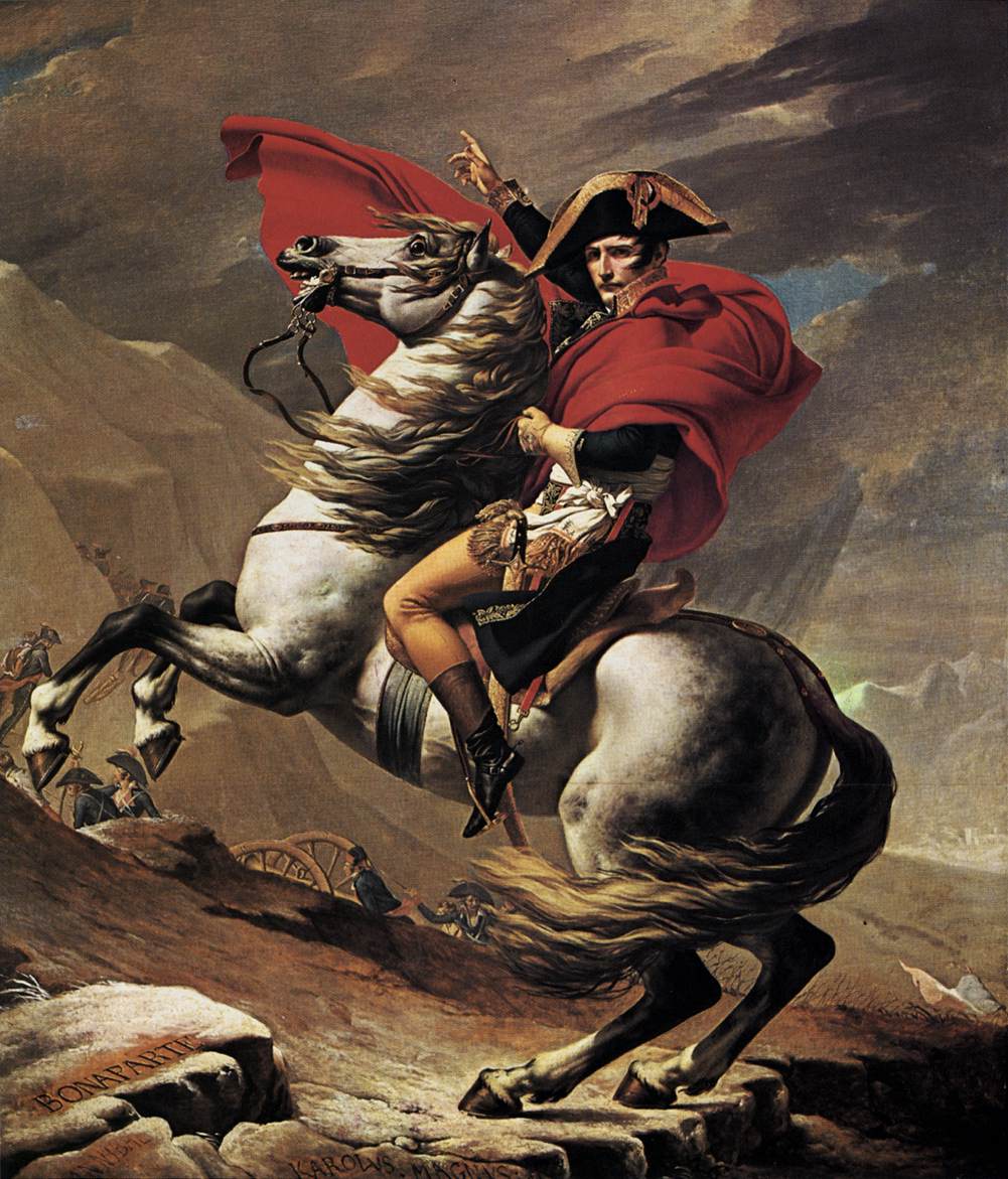 Napoleon at the St. Bernard Pass by