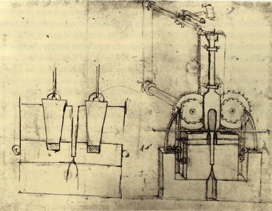 Device for Making Sequins by LEONARDO da Vinci