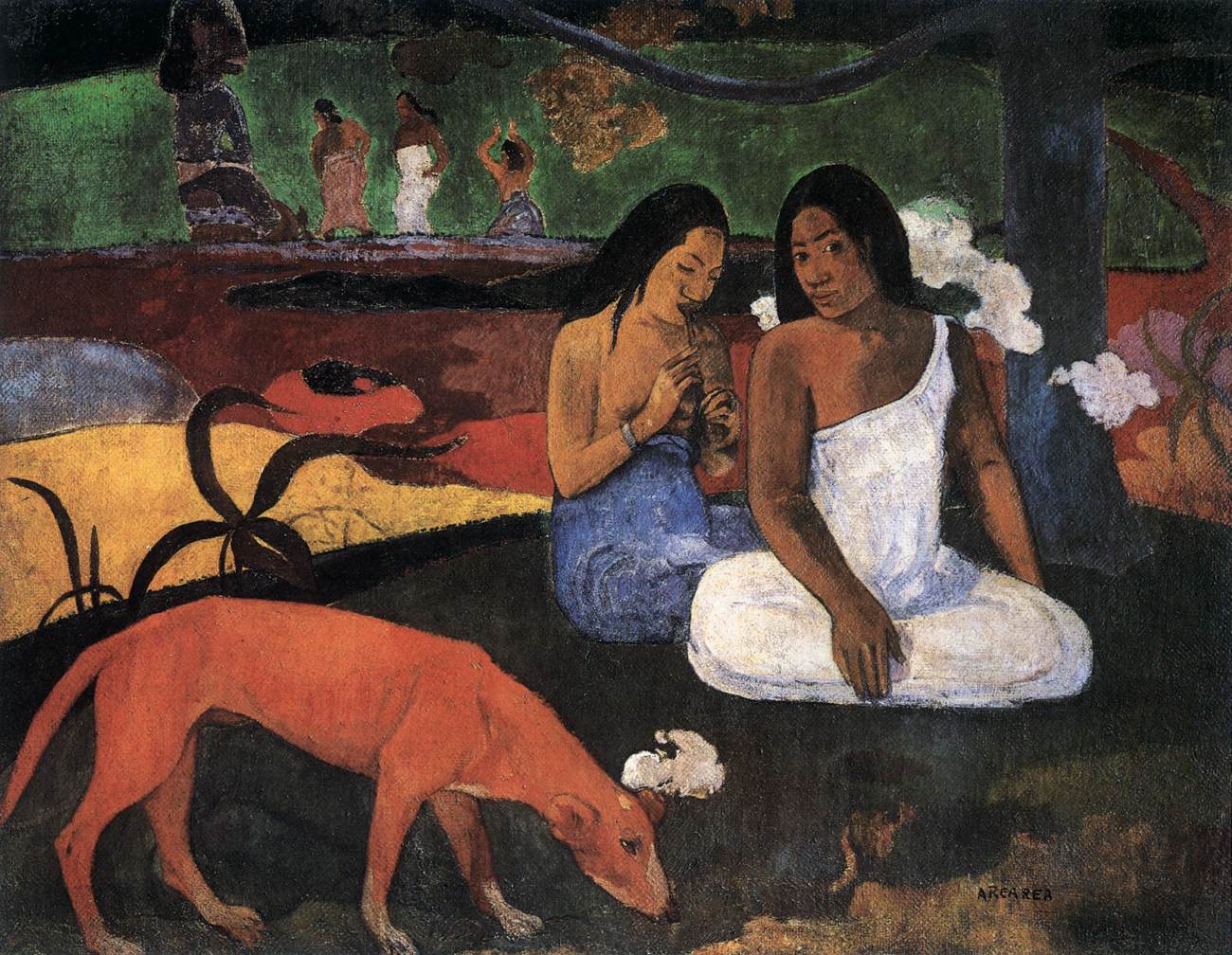 Pastime (Joyeusetés, Arearea) by GAUGUIN, Paul