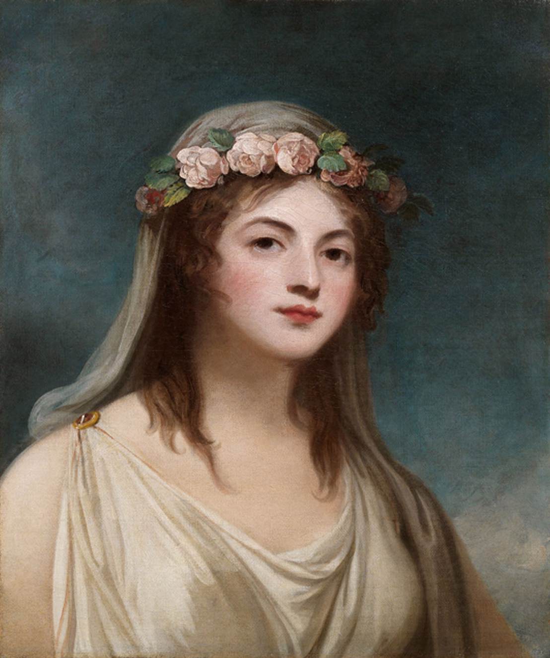 Portrait of Lady Emma Hamilton as Flora by