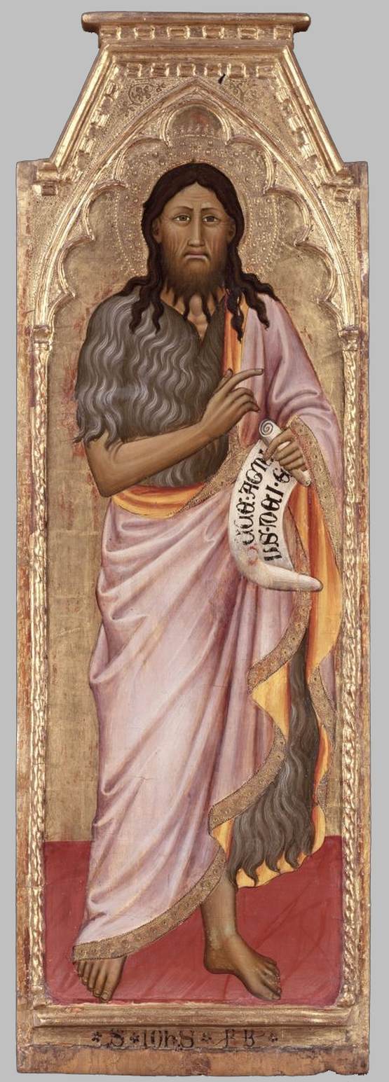 St John the Baptist by CECCO DI PIETRO