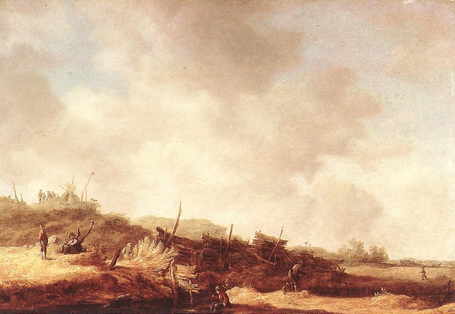 Landscape with Dunes by GOYEN, Jan van