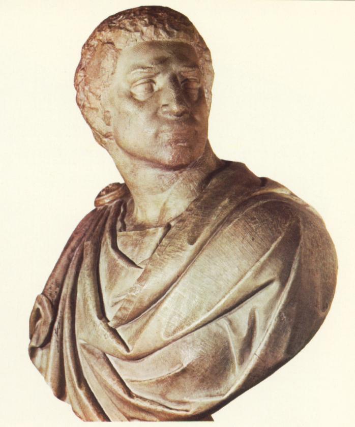 Brutus by MICHELANGELO Buonarroti