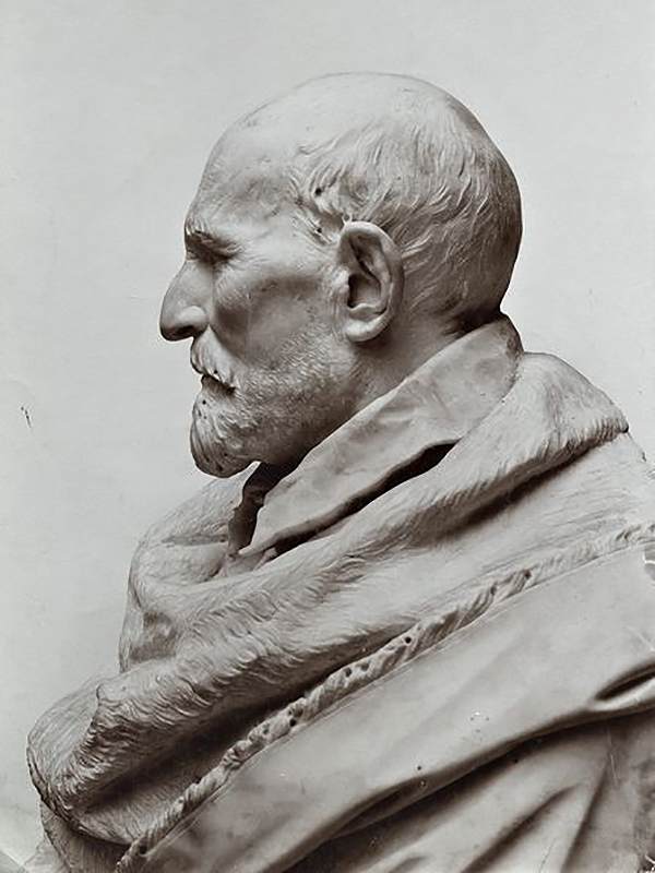 Cardinal Laudivio Zacchia (detail) by ALGARDI, Alessandro