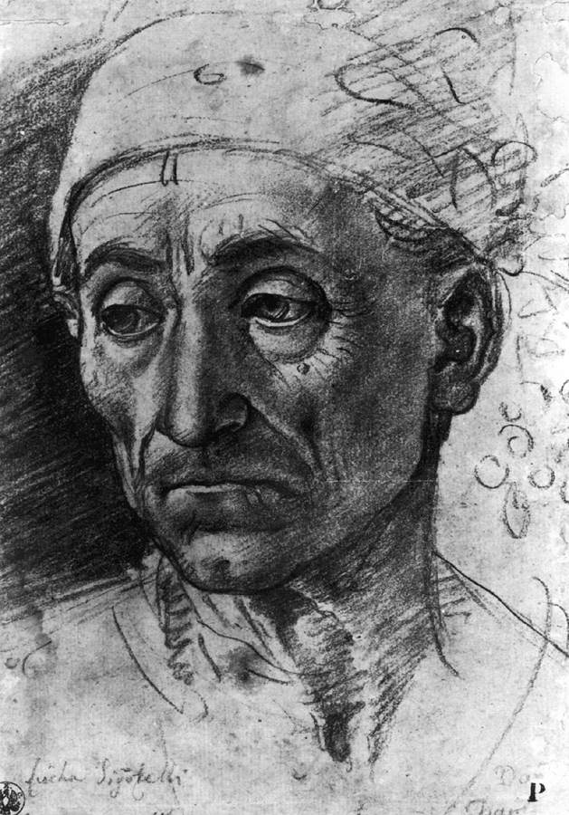 Head of a Poet Wearing a Cap by