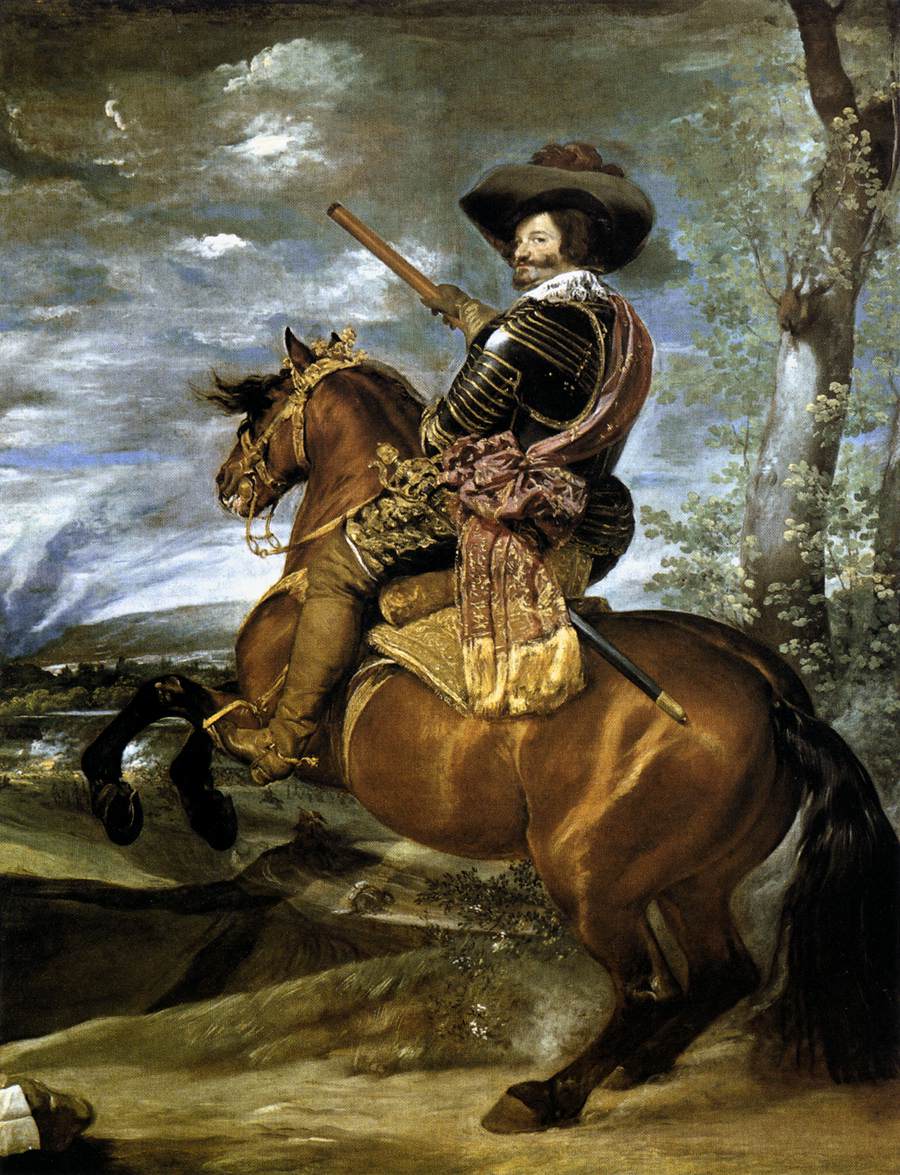 The Count-Duke of Olivares on Horseback by