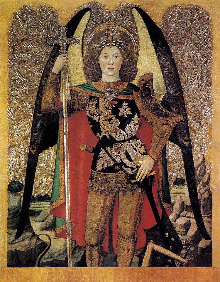 The Archangel St Michael by HUGUET, Jaume