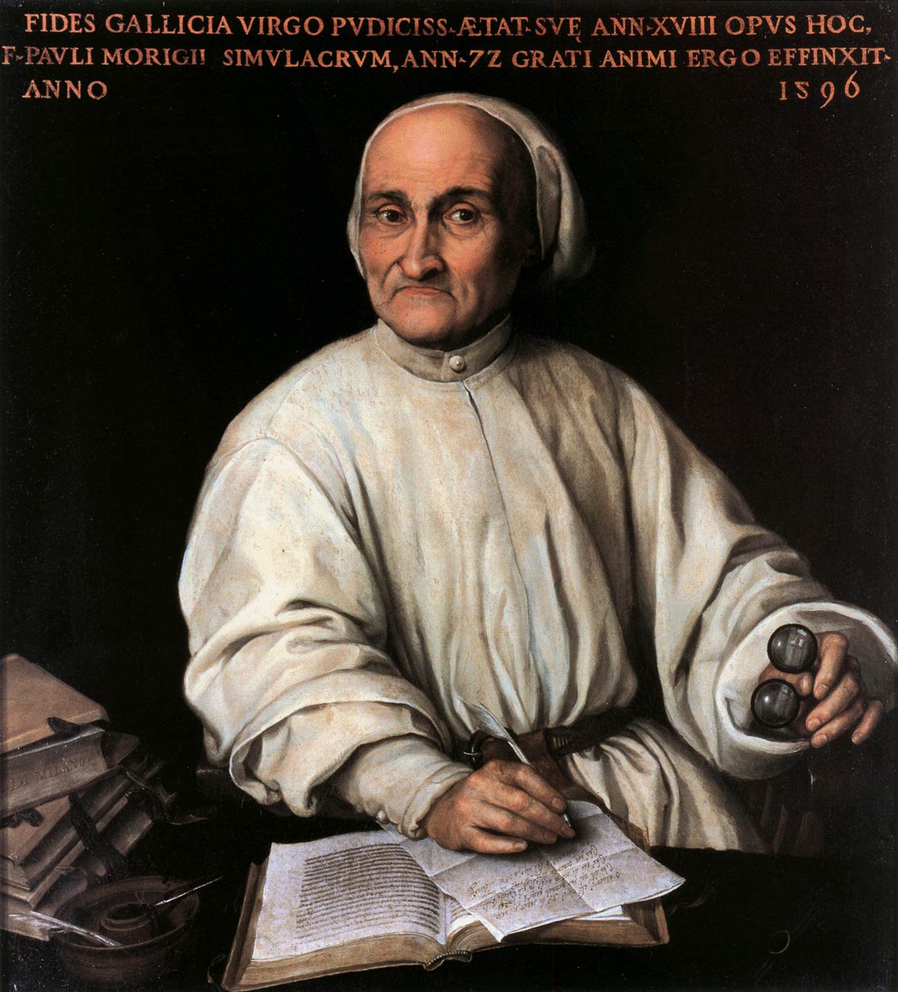 Portrait of Paolo Morigia by GALIZIA, Fede