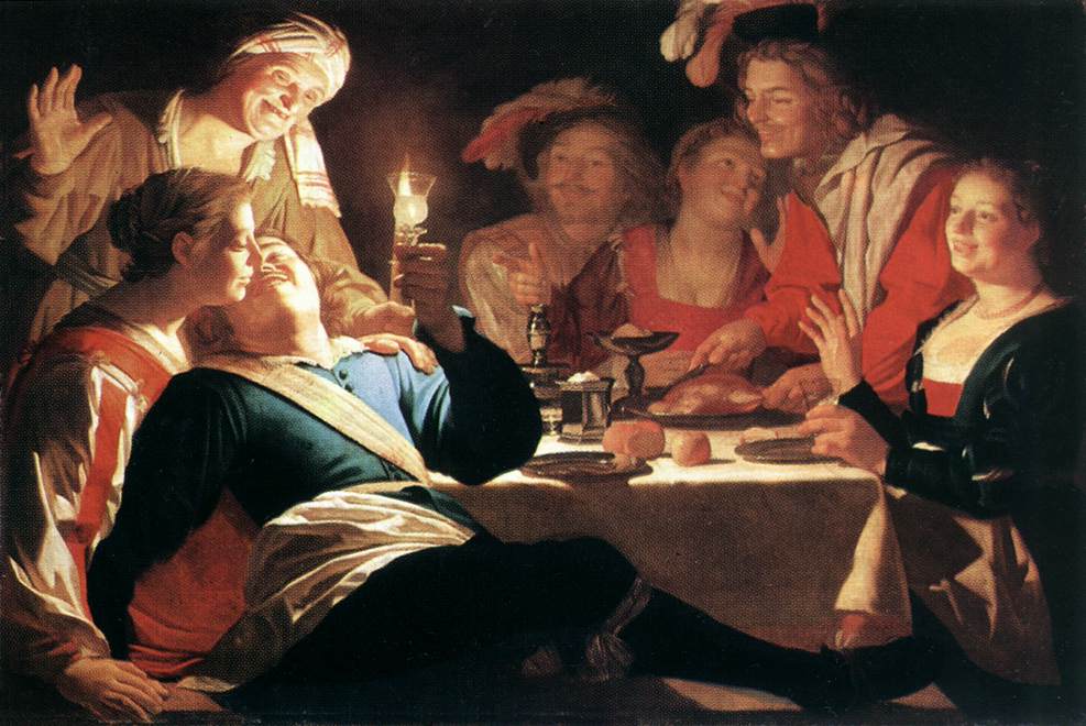 The Prodigal Son by HONTHORST, Gerrit van