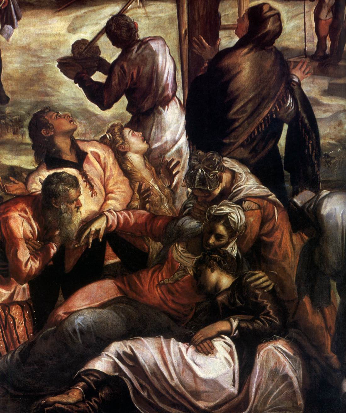 Crucifixion (detail) by TINTORETTO