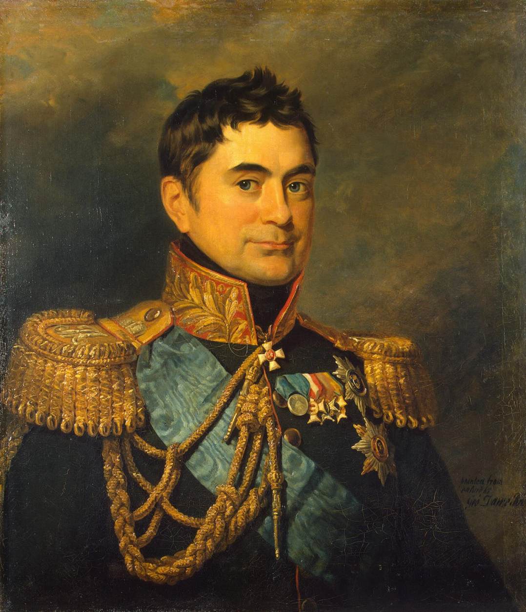 Portrait of Pyotr M. Volkonsky by