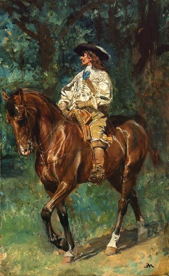 Mounted Cavalier by