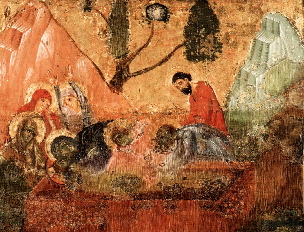 Entombment by GUIDO DA SIENA