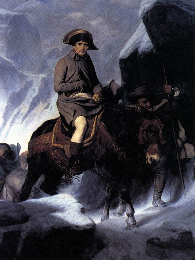 Bonaparte Crossing the Alps by