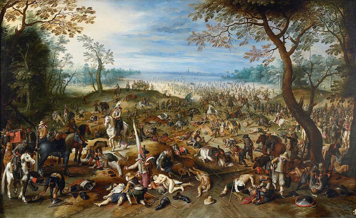 War Scene after the Fight by