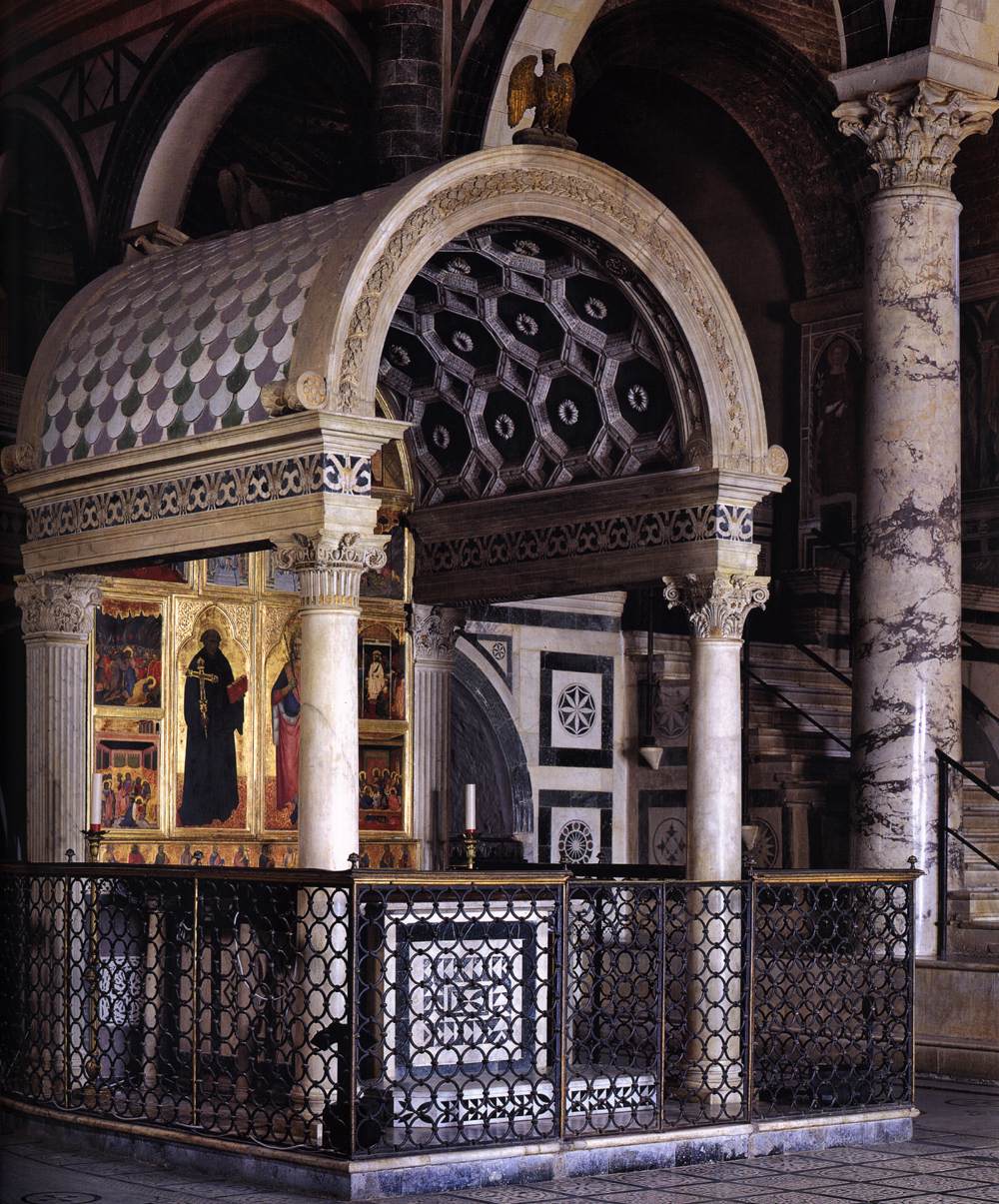 View of the Chapel of the Crucifixion by MICHELOZZO DI BARTOLOMEO