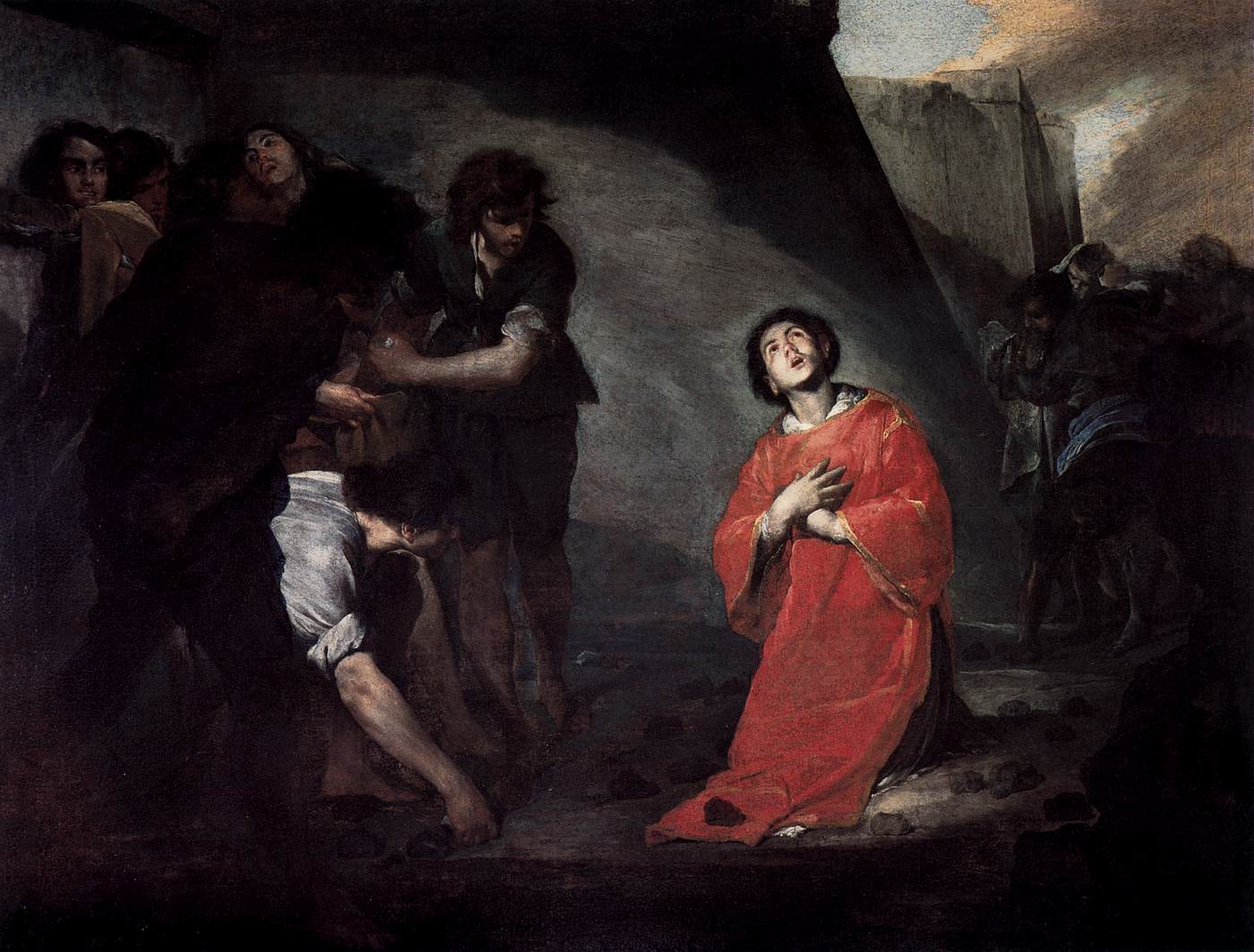 Martyrdom of St Stephen by CAVALLINO, Bernardo