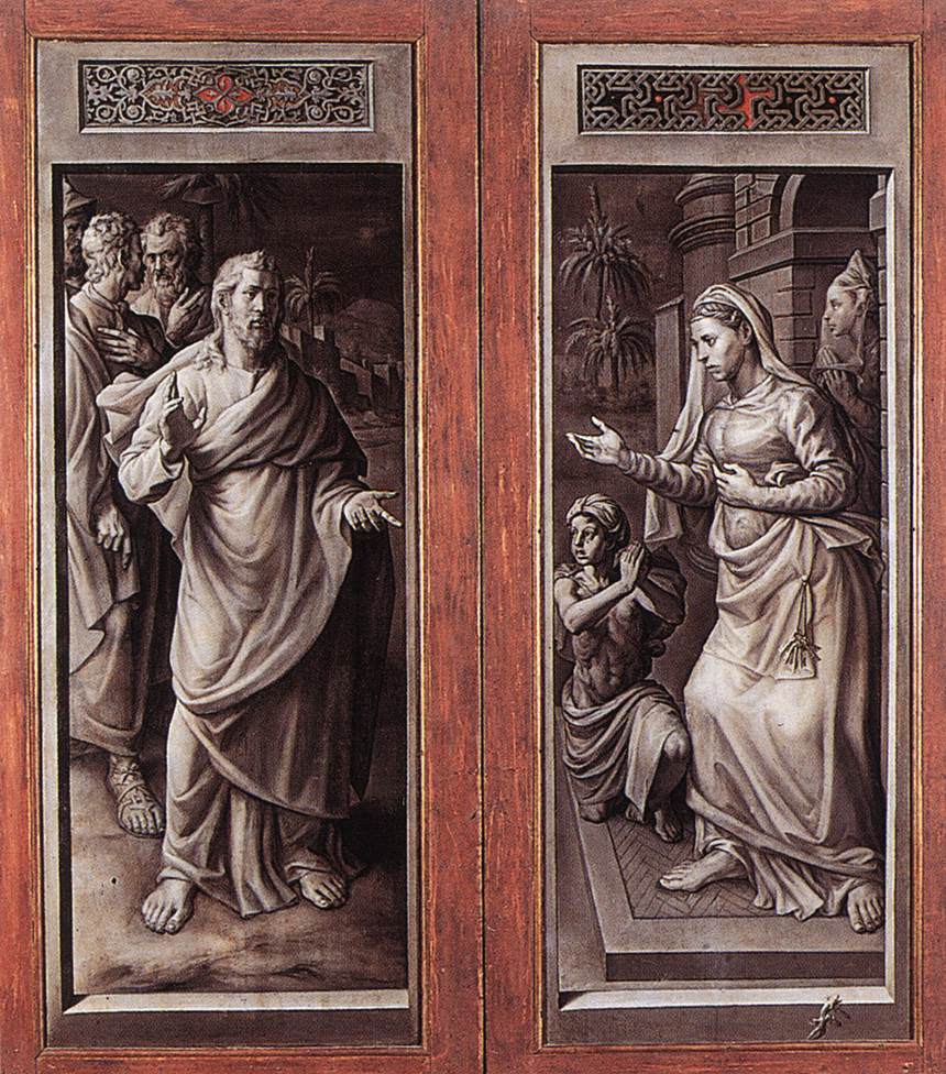 Triptych of the Micault Family (closed) by