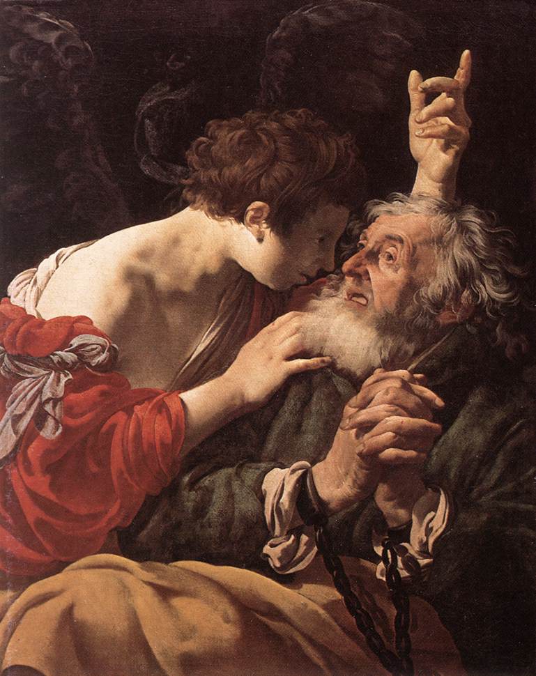 The Deliverance of St Peter by