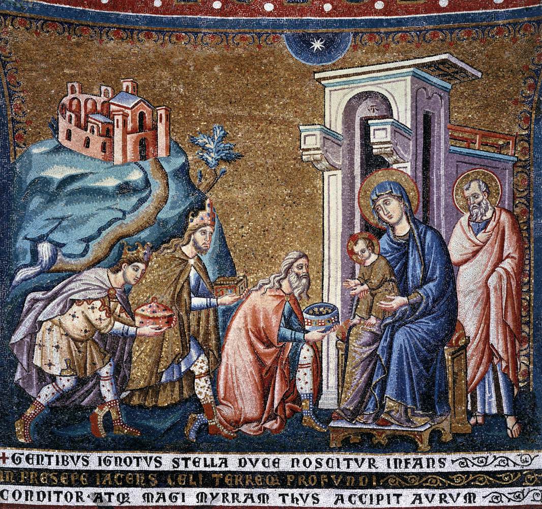 Apse: 4. Adoration of the Kings by