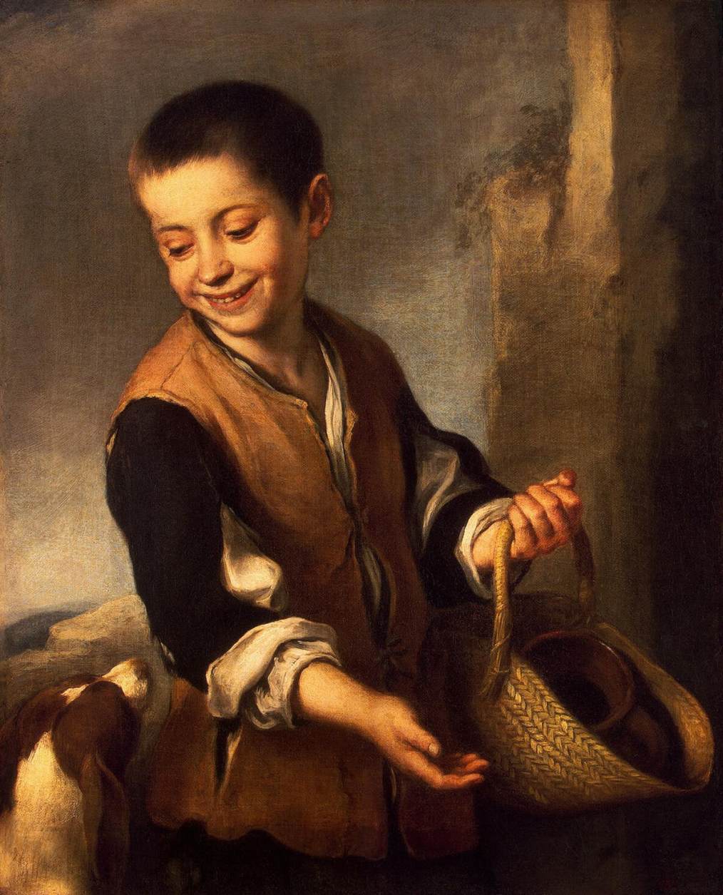 Boy with a Dog by