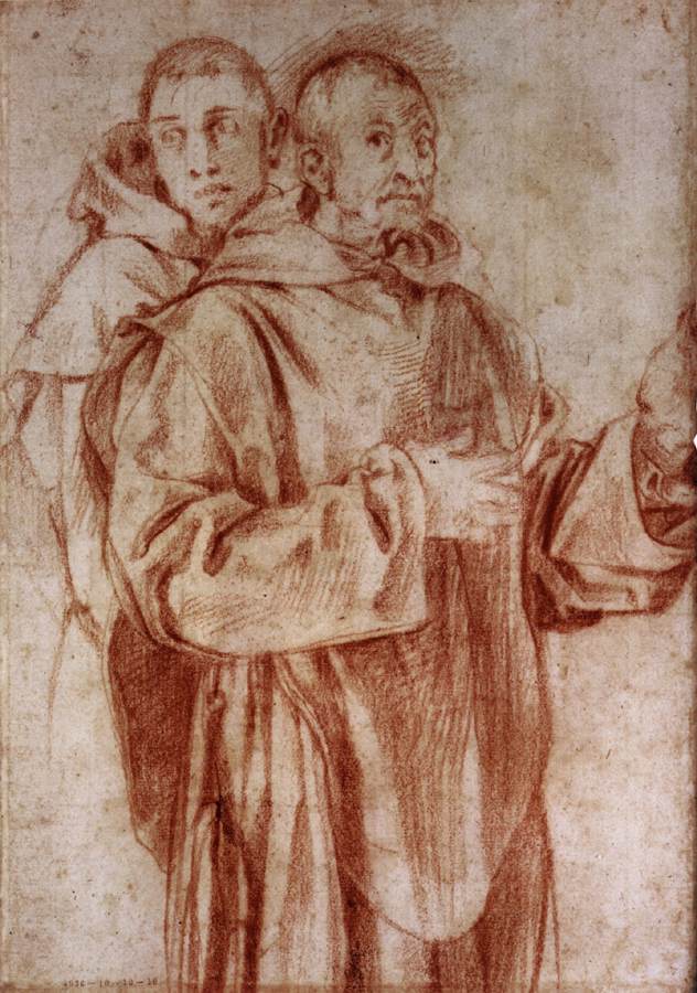 Leonardo di Giovanni Buonafé and Another Carthusian Monk (verso) by