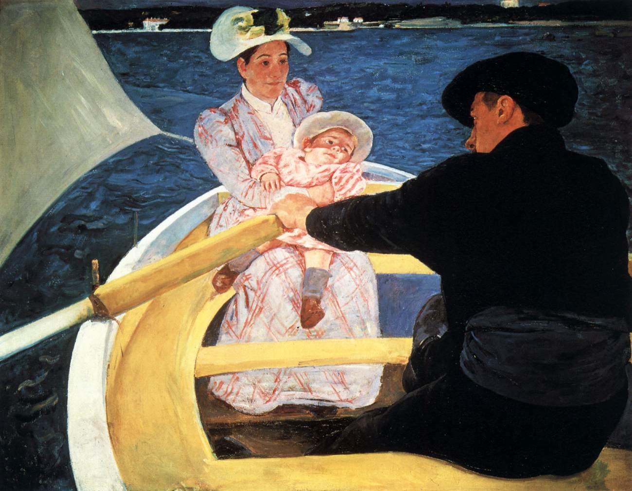 The Boating Party by CASSATT, Mary