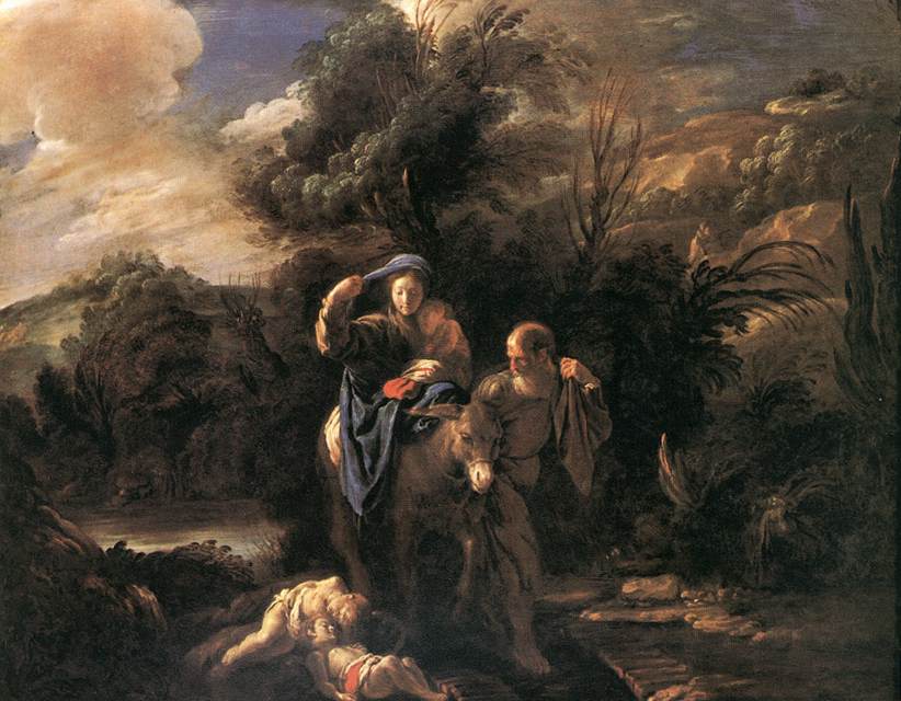 Flight to Egypt by