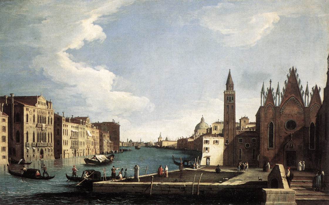 The Grand Canal with the Church of La Carità by