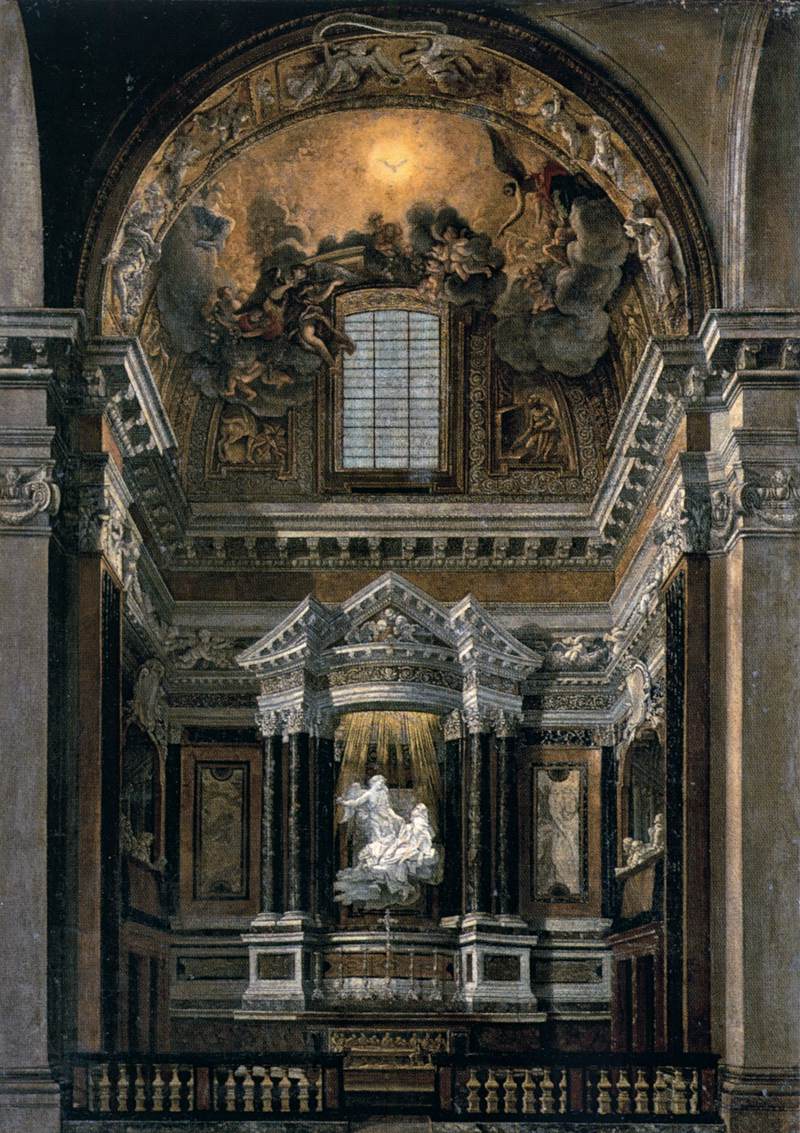 Gian Lorenzo Bernini's Cornaro Chapel by