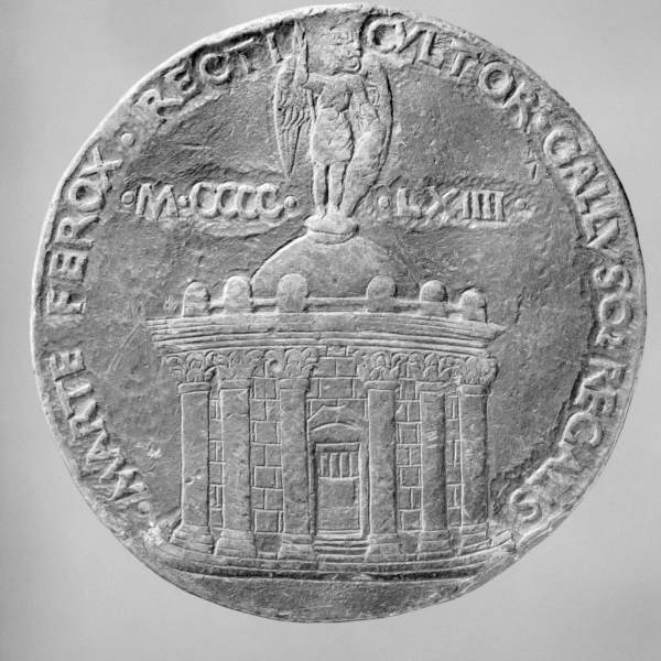 Medal of Jean d'Anjou (reverse) by