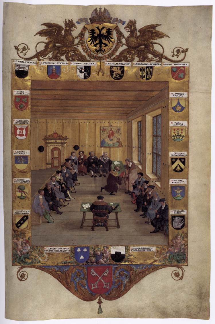 Meeting of the Regensburg Council by MIELICH, Hans