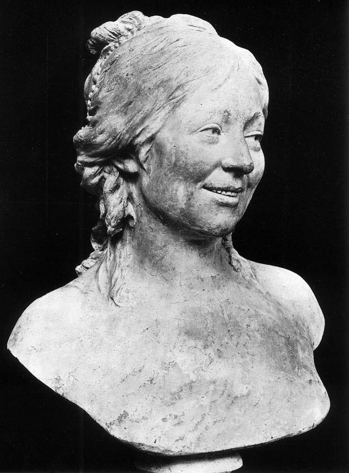 Bust of the Artist's Wife by HOUDON, Jean-Antoine