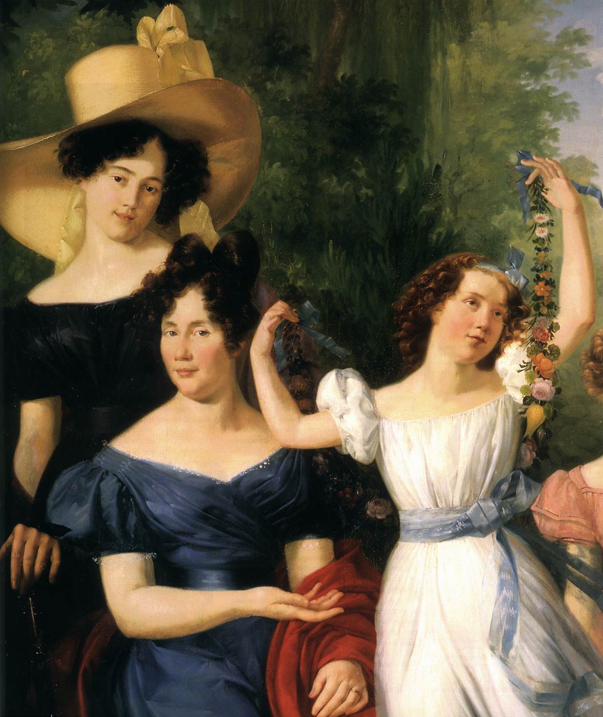 Portrait of the Palumbo-Fossati Family (detail) by