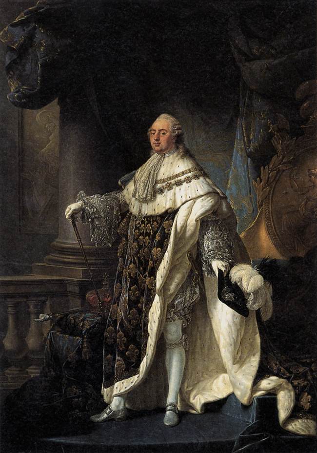 Portrait of Louis XVI by CALLET, Antoine-François