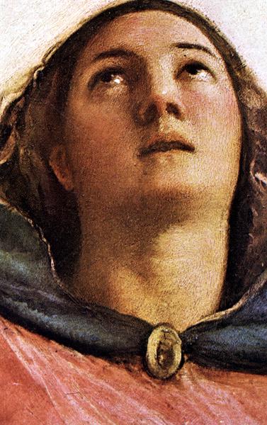 Assumption of the Virgin (detail) by TIZIANO Vecellio