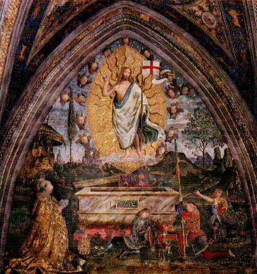 The Resurrection by PINTURICCHIO