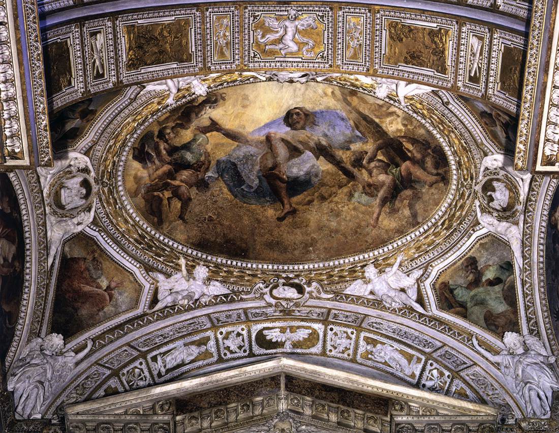 Christ Ascending by LANFRANCO, Giovanni