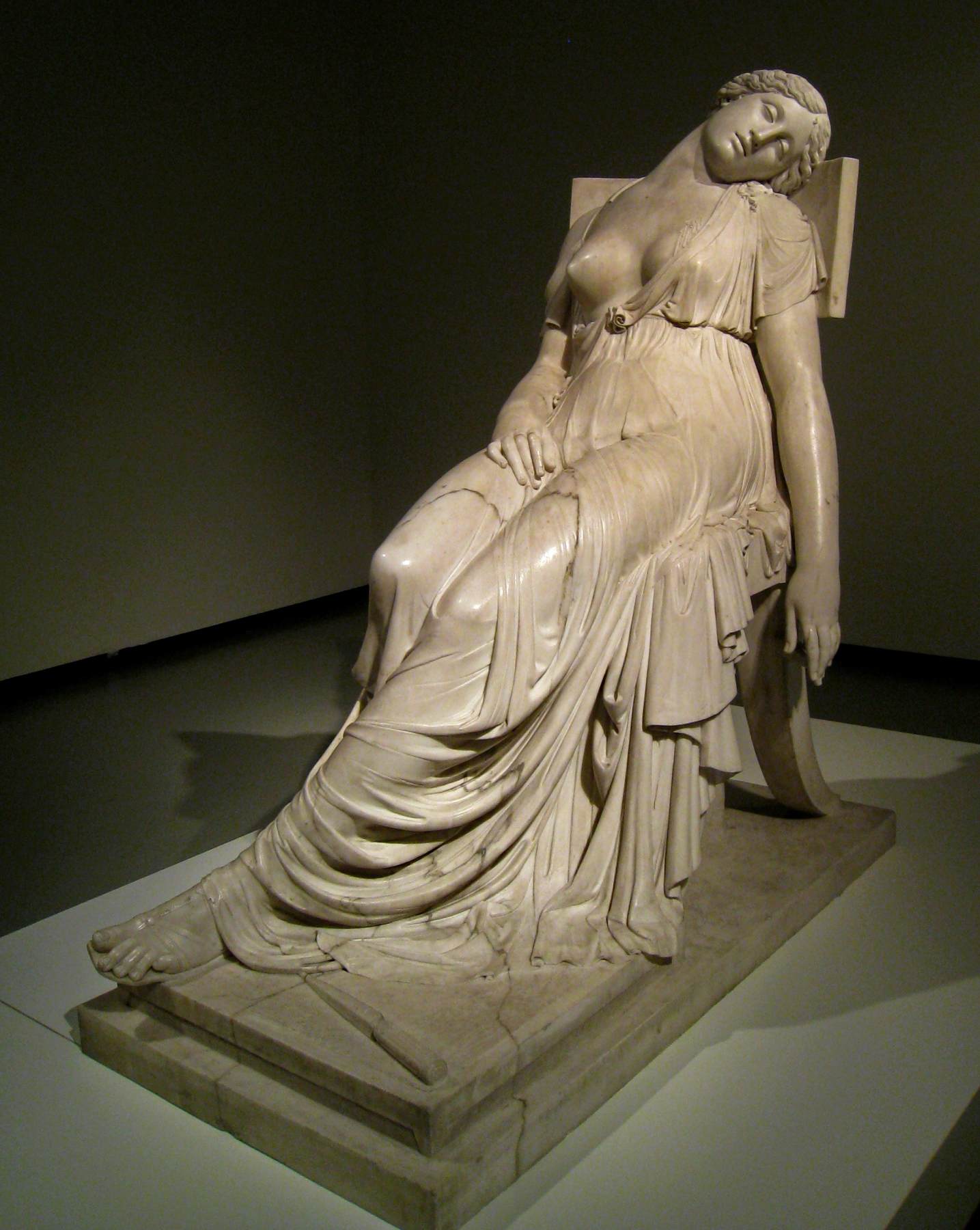 The Dying Lucretia by CAMPENY Y ESTANY, Damián