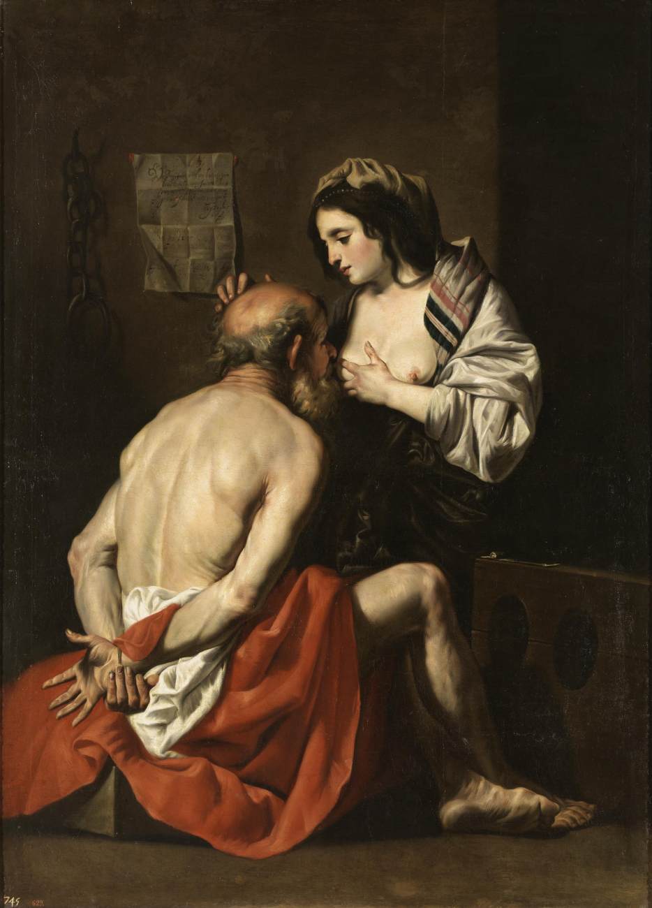 Caritas Romana (Roman Charity) by CRAYER, Gaspard de