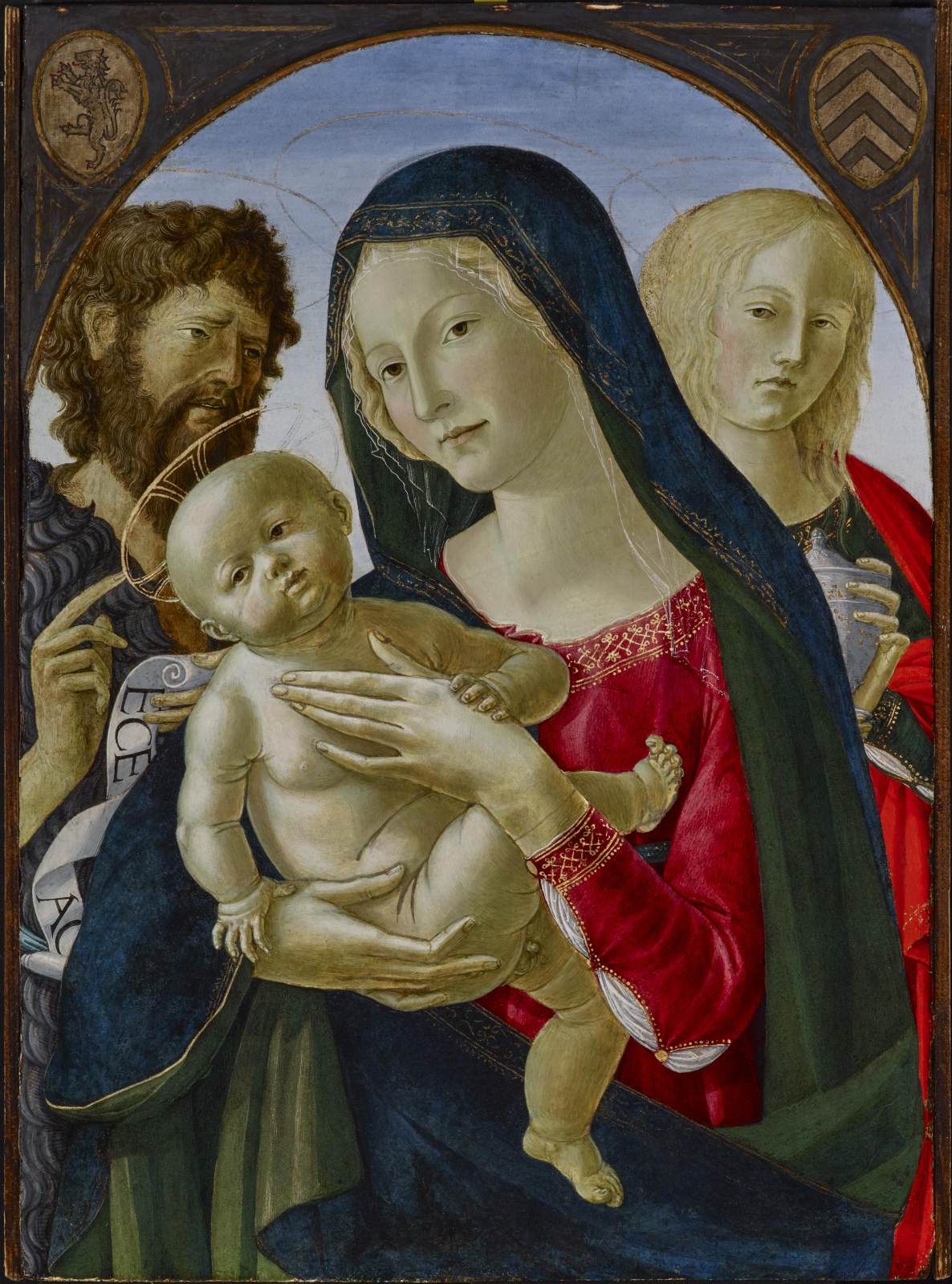 Madonna and Child with St John the Baptist and St Mary Magdalene by