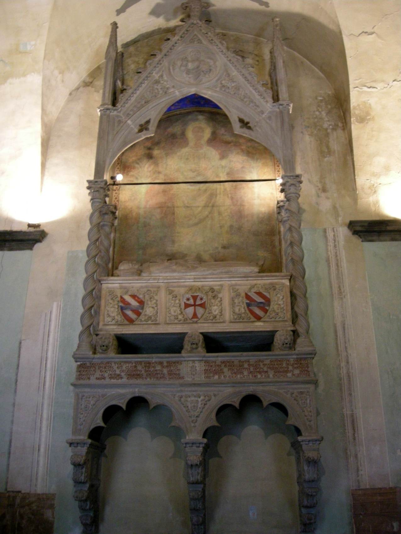 Tomb of Tommaso Corsini by ORCAGNA